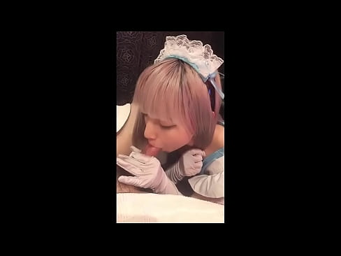 ❤️ Japonský idol [mayuka], kostým francouzské pokojské, část 1, orál a honění s pleťovým mlékem Ruské porno u nás ️❤